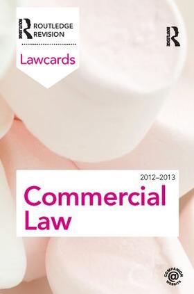 Routledge | Commercial Lawcards 2012-2013 | Buch | 978-1-138-41199-9 | sack.de