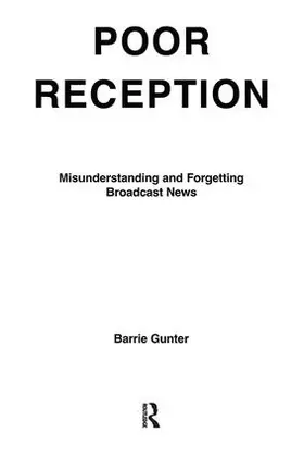 Gunter | Poor Reception | Buch | 978-1-138-41213-2 | sack.de