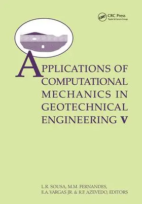 Sousa |  Applications ofComputational Mechanics in Geotechnical Engineering V | Buch |  Sack Fachmedien