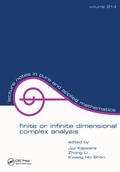 Kajiwara |  Finite or Infinite Dimensional Complex Analysis | Buch |  Sack Fachmedien