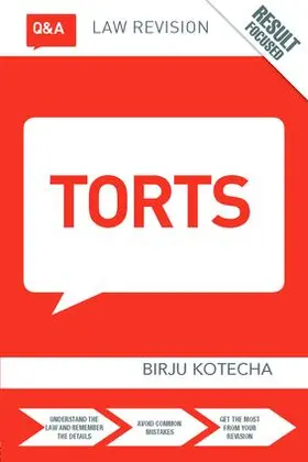 Kotecha |  Q&A Torts | Buch |  Sack Fachmedien