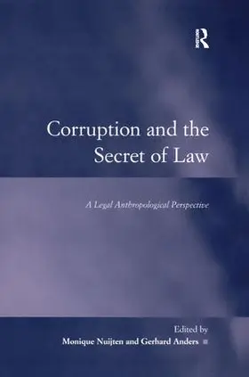 Anders / Nuijten | Corruption and the Secret of Law | Buch | 978-1-138-41546-1 | sack.de