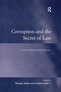 Anders / Nuitjen |  Corruption and the Secret of Law | Buch |  Sack Fachmedien