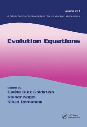 Goldstein / Nagel / Romanelli |  Evolution Equations | Buch |  Sack Fachmedien