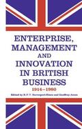 Davenport-Hines |  Enterprise, Management and Innovation in British Business, 1914-80 | Buch |  Sack Fachmedien