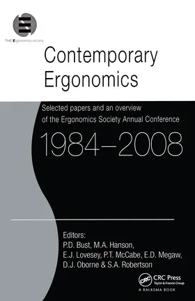 Bust |  Contemporary Ergonomics 1984-2008 | Buch |  Sack Fachmedien