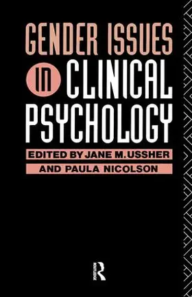 Nicolson / Ussher |  Gender Issues in Clinical Psychology | Buch |  Sack Fachmedien