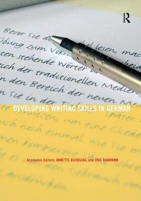 Duensing / Baumann | Developing Writing Skills in German | Buch | 978-1-138-43041-9 | sack.de