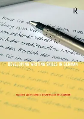 Duensing |  Developing Writing Skills in German | Buch |  Sack Fachmedien