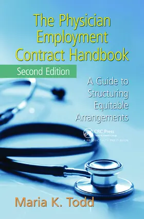 Todd |  The Physician Employment Contract Handbook | Buch |  Sack Fachmedien