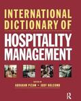 Pizam |  International Dictionary of Hospitality Management | Buch |  Sack Fachmedien