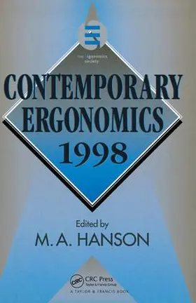 Hanson |  Contemporary Ergonomics 1998 | Buch |  Sack Fachmedien