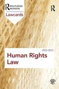 Routledge |  Human Rights Lawcards 2012-2013 | Buch |  Sack Fachmedien