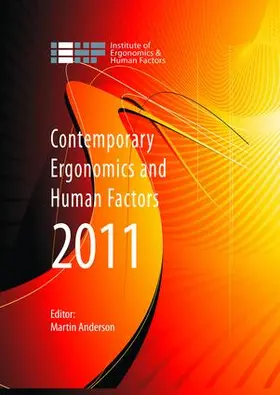 Anderson |  Contemporary Ergonomics and Human Factors 2011 | Buch |  Sack Fachmedien