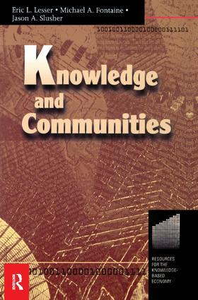 Lesser / Fontaine / Slusher |  Knowledge and Communities | Buch |  Sack Fachmedien