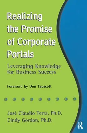 Gordon / Terra | Realizing the Promise of Corporate Portals | Buch | 978-1-138-43522-3 | sack.de