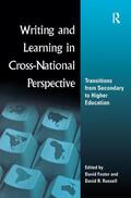 Foster |  Writing and Learning in Cross-national Perspective | Buch |  Sack Fachmedien