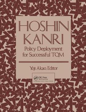 Akao | Hoshin Kanri | Buch | 978-1-138-43892-7 | sack.de