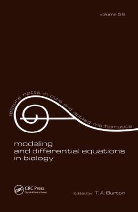 Burton | Modeling and Differential Equations in Biology | Buch | 978-1-138-44204-7 | sack.de