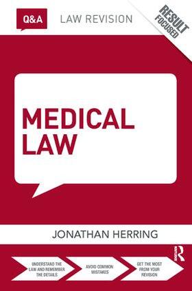 Herring | Q&A Medical Law | Buch | 978-1-138-44304-4 | sack.de