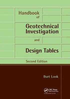 Look |  Handbook of Geotechnical Investigation and Design Tables | Buch |  Sack Fachmedien