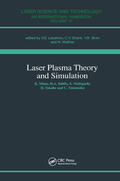 Baldis / Mima / Nishiguchi |  Laser Plasma Theory and Simulation | Buch |  Sack Fachmedien