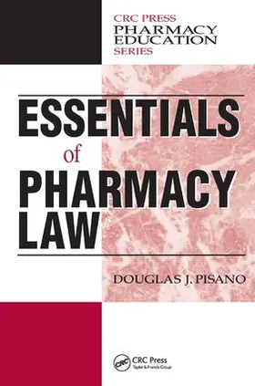 Pisano |  Essentials of Pharmacy Law | Buch |  Sack Fachmedien