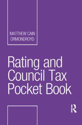 Ormondroyd | Rating and Council Tax Pocket Book | Buch | 978-1-138-46122-2 | sack.de