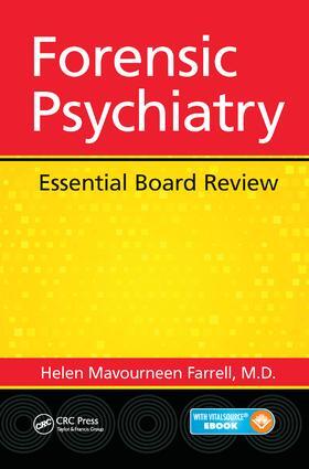 Farrell / Farrell, M.D. | Forensic Psychiatry | Buch | 978-1-138-46159-8 | sack.de