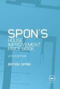 Spain |  Spon's House Improvement Price Book | Buch |  Sack Fachmedien