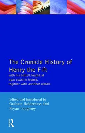 Shakespeare / Holderness / Loughrey |  Henry V - The Quarto (Sos) | Buch |  Sack Fachmedien