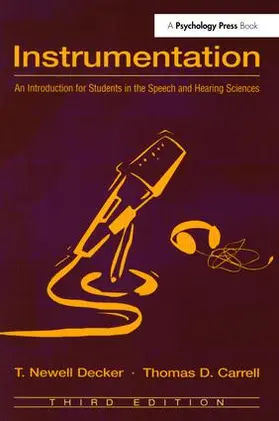 Decker / Carrell |  Instrumentation | Buch |  Sack Fachmedien
