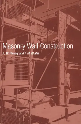 Hendry |  Masonry Wall Construction | Buch |  Sack Fachmedien