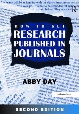 Day |  How to Get Research Published in Journals | Buch |  Sack Fachmedien