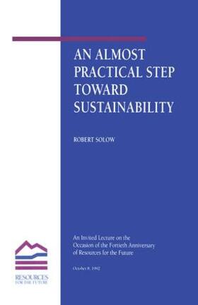 Solow | An Almost Practical Step Toward Sustainability | Buch | 978-1-138-47195-5 | sack.de