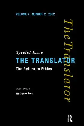 Pym |  The Return to Ethics | Buch |  Sack Fachmedien