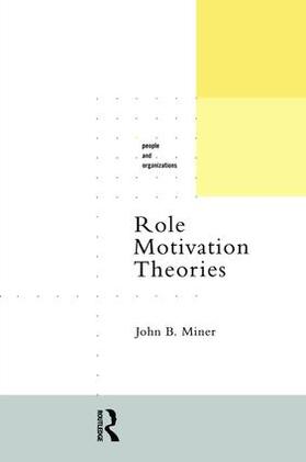 Miner | Role Motivation Theories | Buch | sack.de
