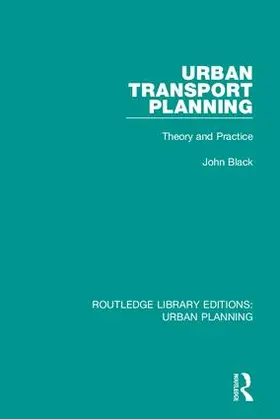 Black |  Urban Transport Planning | Buch |  Sack Fachmedien