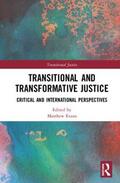 Evans |  Transitional and Transformative Justice | Buch |  Sack Fachmedien