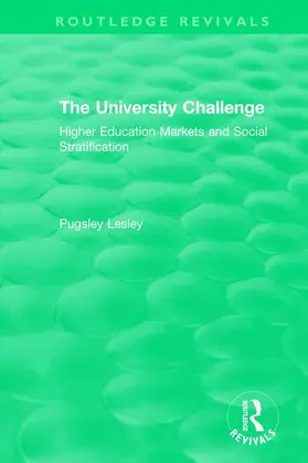 Lesley | The University Challenge (2004) | Buch | 978-1-138-48154-1 | www.sack.de
