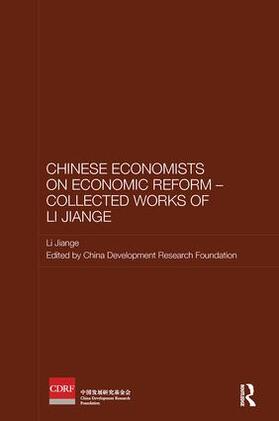Li | Chinese Economists on Economic Reform - Collected Works of Li Jiange | Buch | sack.de