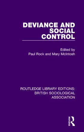 McIntosh / Rock |  Deviance and Social Control | Buch |  Sack Fachmedien