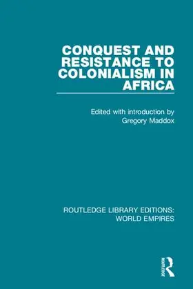 Maddox |  Conquest and Resistance to Colonialism in Africa | Buch |  Sack Fachmedien