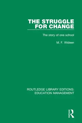 Wideen |  The Struggle for Change | Buch |  Sack Fachmedien