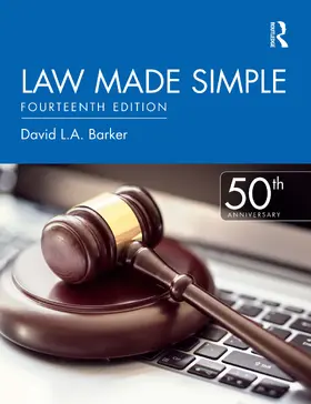 Barker | Law Made Simple | Buch | 978-1-138-48884-7 | www.sack.de
