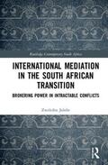 Jolobe |  International Mediation in the South African Transition | Buch |  Sack Fachmedien