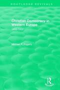 Fogarty |  : Christian Democracy in Western Europe (1957) | Buch |  Sack Fachmedien
