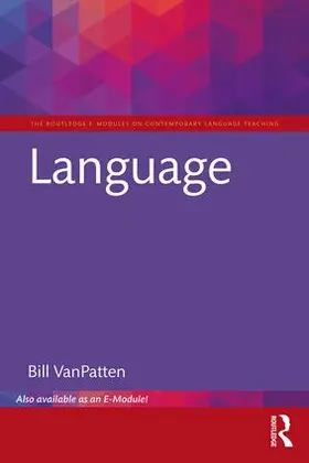 VanPatten |  Language | Buch |  Sack Fachmedien