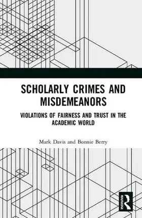 Davis / Berry |  Scholarly Crimes and Misdemeanors | Buch |  Sack Fachmedien