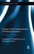 Obydenkova / Libman |  Causes and Consequences of Democratization | Buch |  Sack Fachmedien